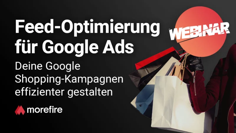 Webinar Cover von Feed Optimierung für Google Ads