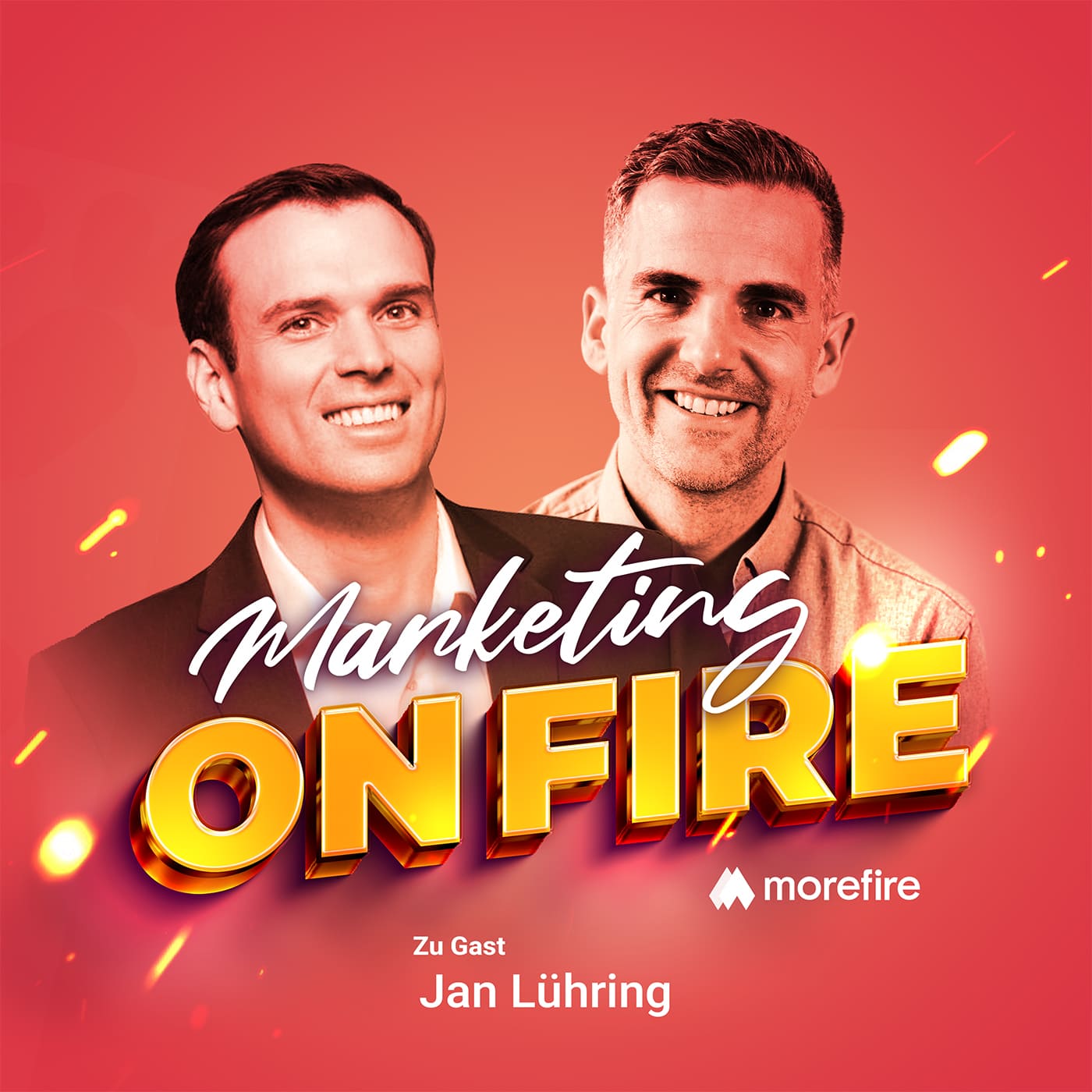 Podcast Cover von The Art of Marketing mit Gast und Host