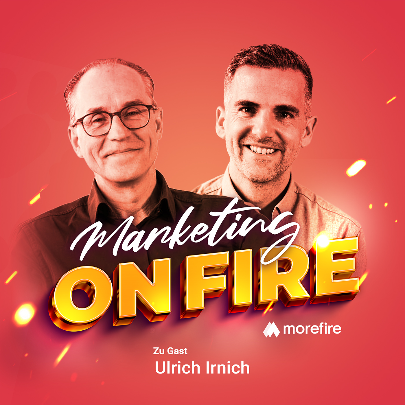 Podcast Cover von The Art of Marketing mit Gast und Host