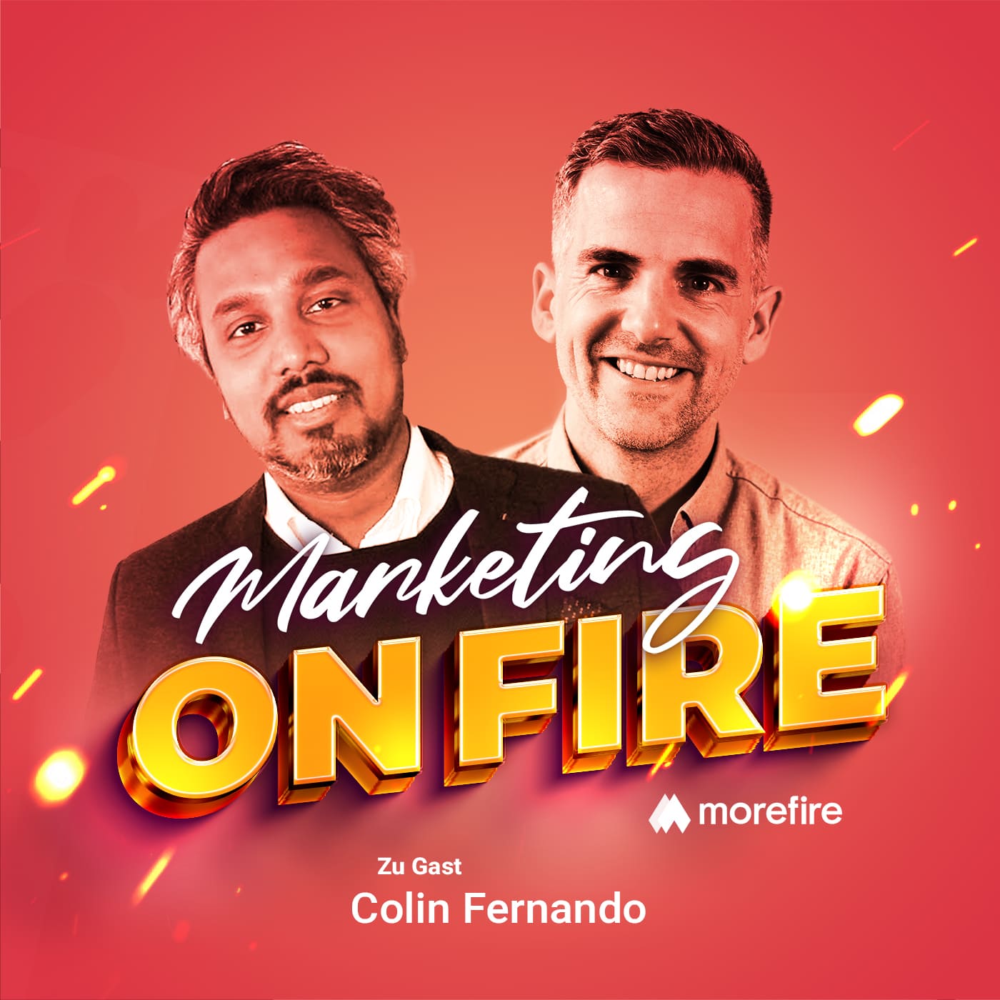 Marketing on Fire Cover mit Robin Heintze und Gast