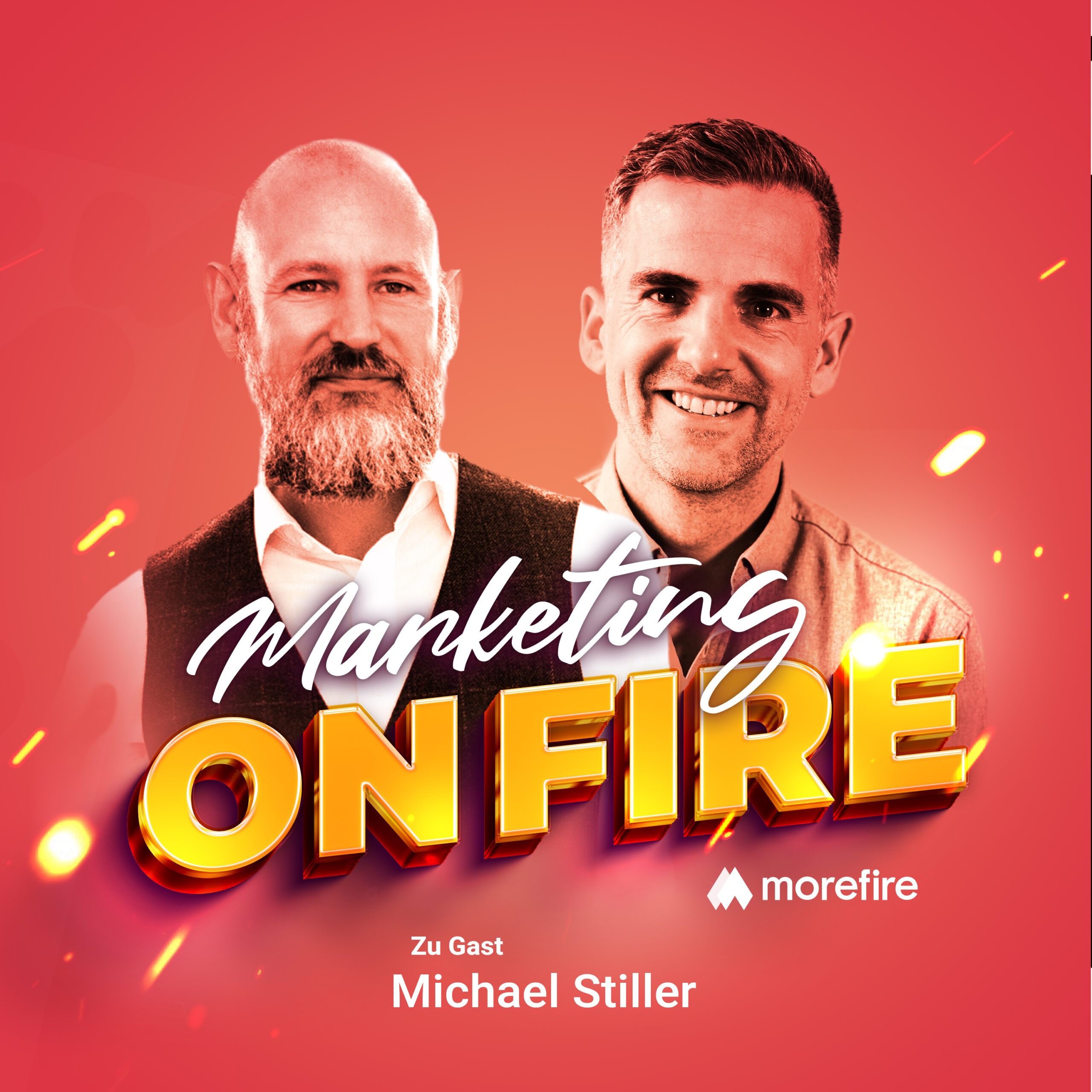 Podcast Cover mit Robin Heintze und Michael Stiller