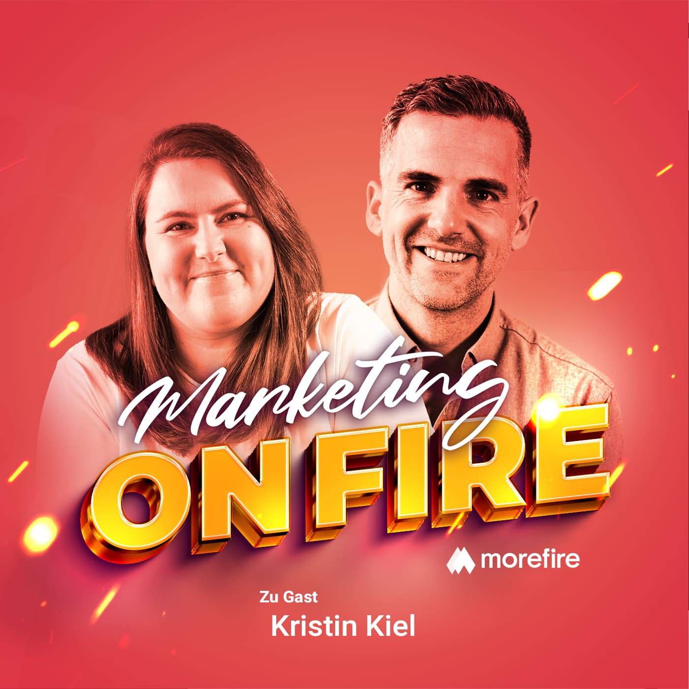 Podcast Cover mit Robin Heintze und Kristin Kiel