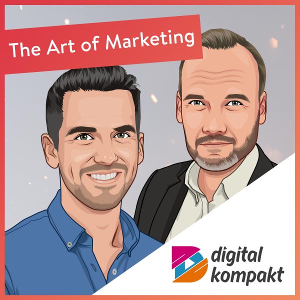 Illustration von Björn Radde im Podcast 'The Art of Marketing' von Digital Kompakt