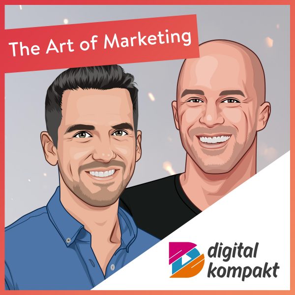 Illustration von Felix Beilharz im Podcast 'The Art of Marketing' von Digital Kompakt