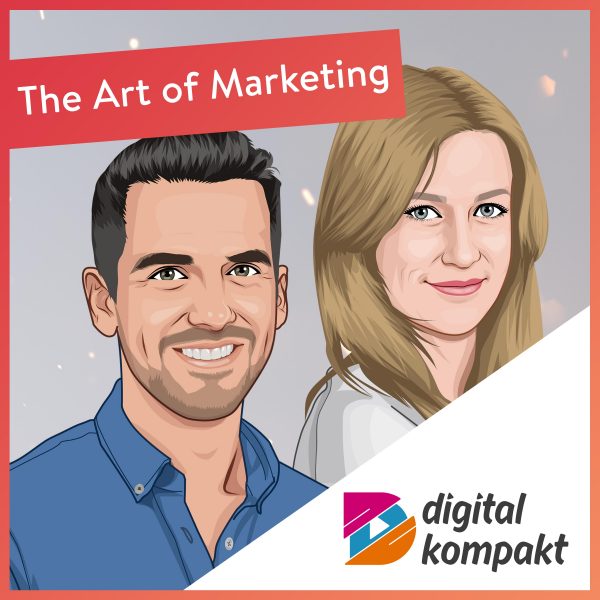 Illustration von Hellen Pitikaris im Podcast 'The Art of Marketing' von Digital Kompakt