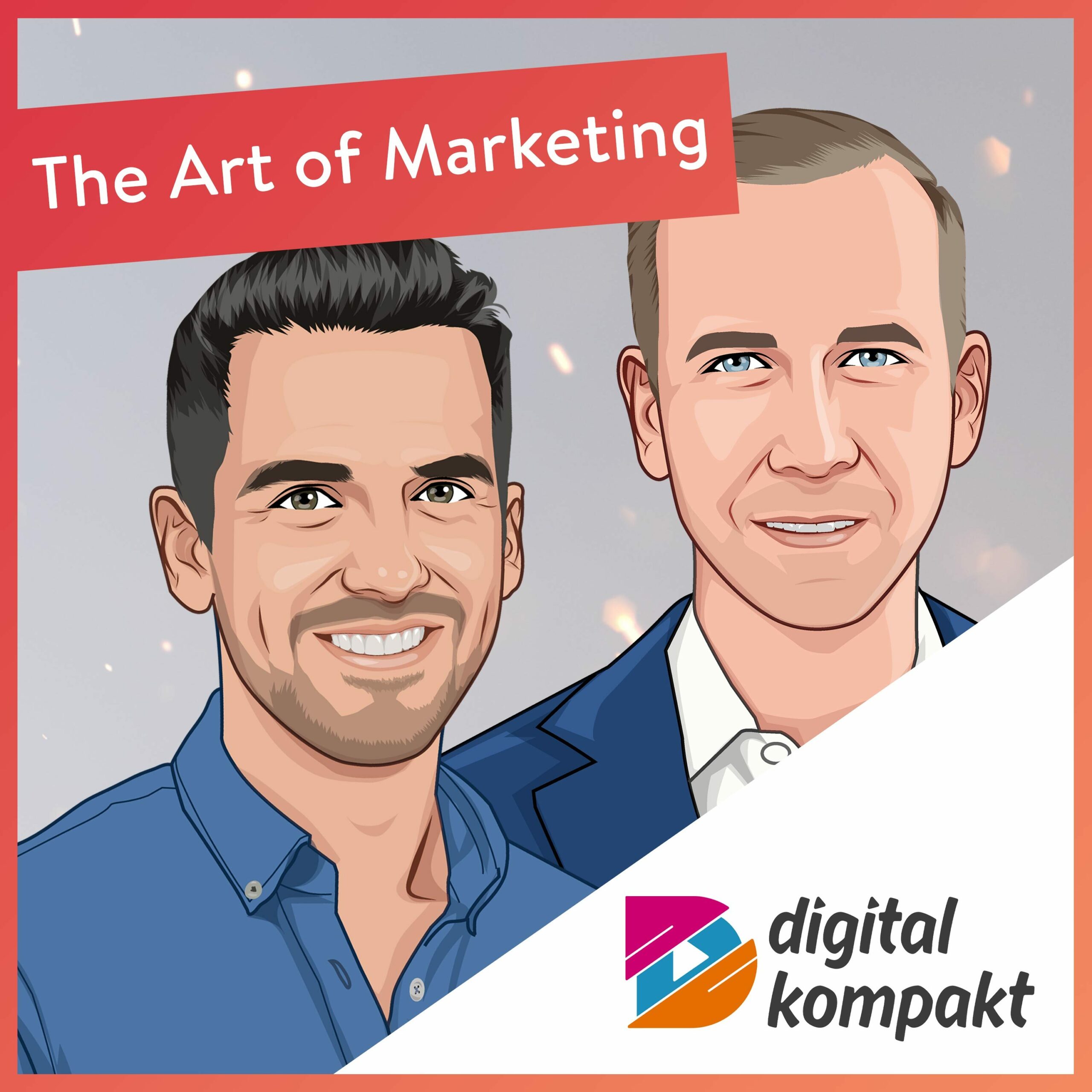 Illustration von Tilo Bonow im Podcast 'The Art of Marketing' von Digital Kompakt